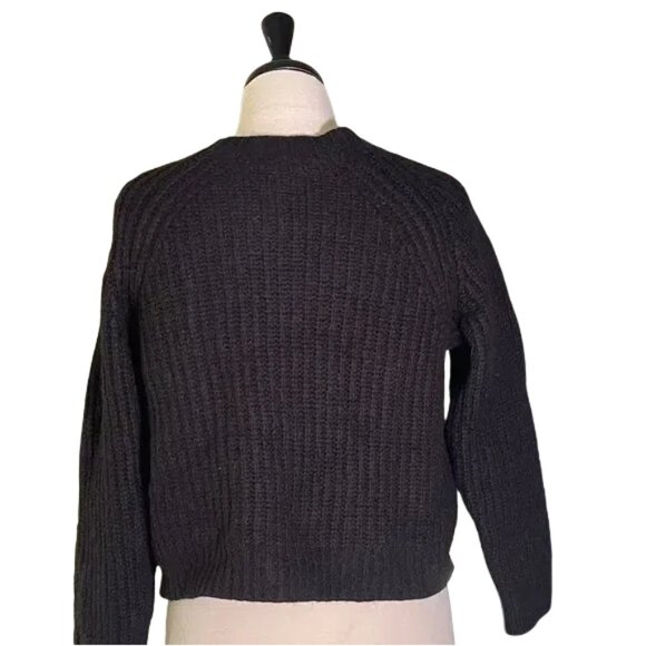 Everlane Women's Black Crew Neck Sweater - Picture 4 of 4